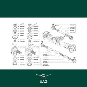 stuurkogel links - UB2033