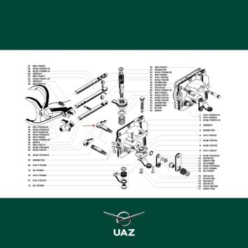 as schakelmechanisme versnellingsbak - UB2176