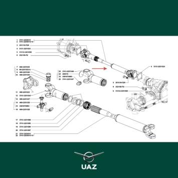 cardanas vooras - UB2001